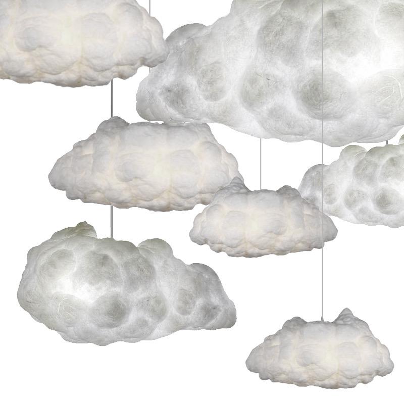 Подвесной светильник Облако Cloud Pendant Light Белый Подвесной светильник Облако Cloud Pendant Light Белый в Костроме | Loft Concept