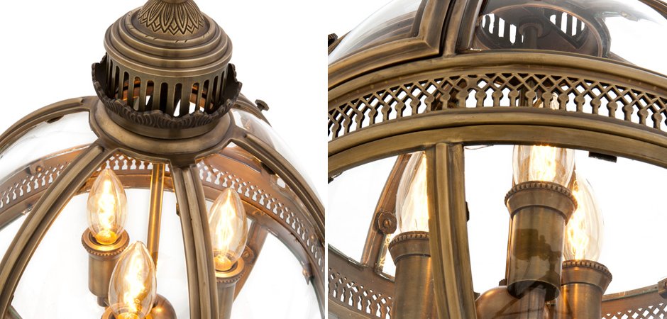 Люстра Lantern Residential Brass S Люстра Lantern Residential Brass S - Loft-Concept в Костроме