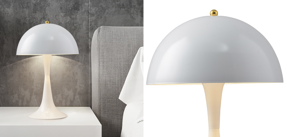 Настольная лампа Walter Table Lamp white Настольная лампа Walter Table Lamp white - Loft-Concept в Костроме
