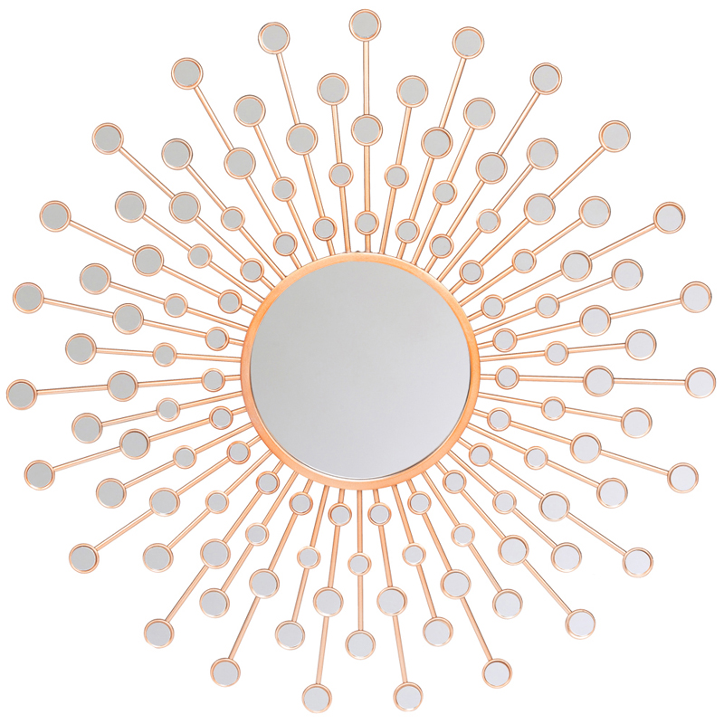 Зеркало Sun Drops Rose Gold Mirror Зеркало Sun Drops Rose Gold Mirror в Костроме | Loft Concept