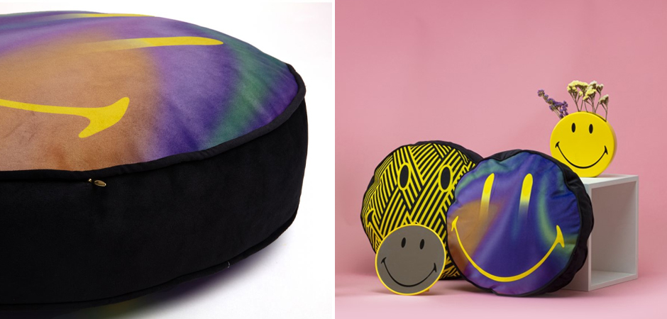 Подушка Gradient Cushion Smiley Подушка Gradient Cushion Smiley - Loft-Concept в Костроме