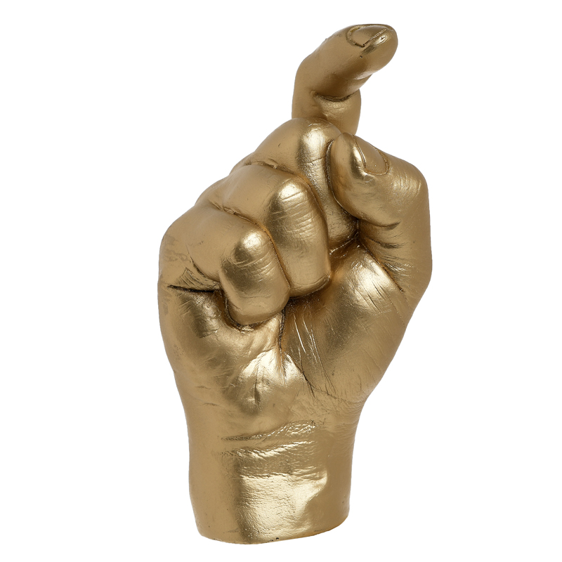 Статуэтка Golden Hand Золотой Статуэтка Golden Hand Золотой в Костроме | Loft Concept