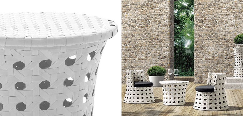 Кофейный стол White Braid Coffee Table Кофейный стол White Braid Coffee Table - Loft-Concept в Костроме