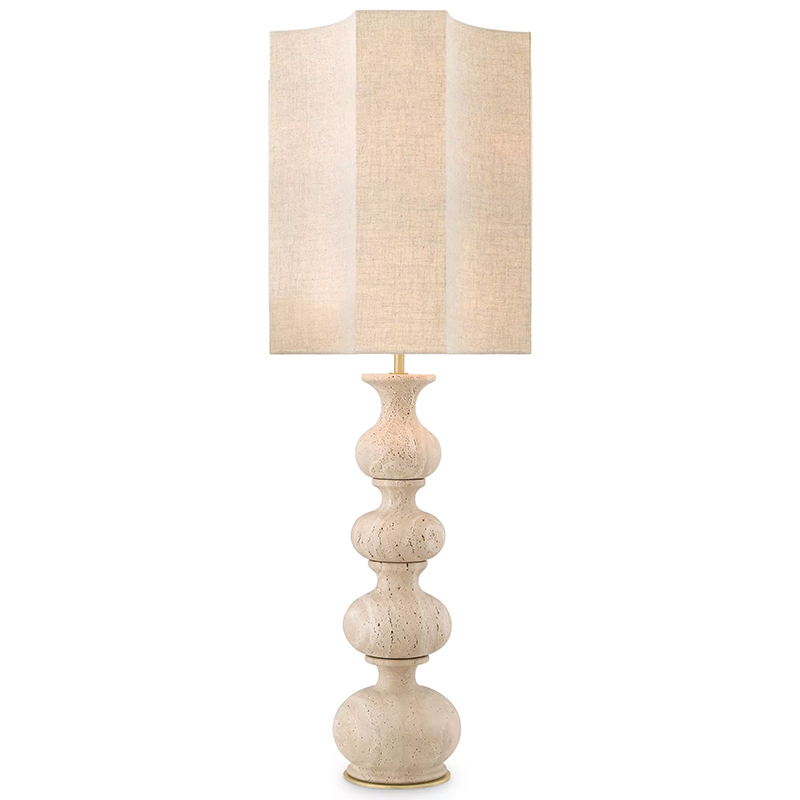 Настольная лампа Eichholtz Table Lamp Mabel Бежевый Настольная лампа Eichholtz Table Lamp Mabel Бежевый в Костроме | Loft Concept