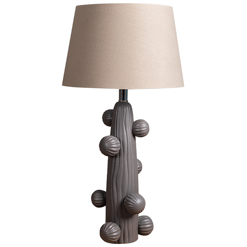 Настольная лампа Molecule Table Lamp Grey Серый Бежевый Настольная лампа Molecule Table Lamp Grey Серый Бежевый в Костроме | Loft Concept