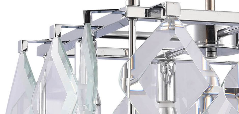 Люстра Glass Rhombus Lighting square Люстра Glass Rhombus Lighting square - Loft-Concept в Костроме