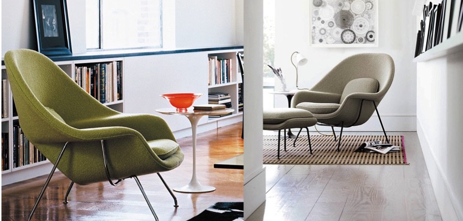 Кресло Womb Chair and Ottoman Кресло Womb Chair and Ottoman - Loft-Concept в Костроме