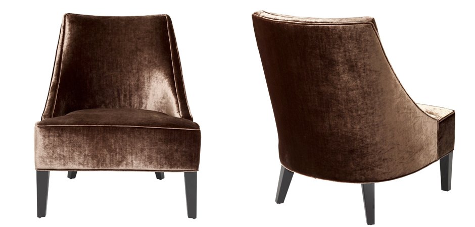 Кресло Eichholtz Chair Dulwich Aegean orange Кресло Eichholtz Chair Dulwich Aegean orange - Loft-Concept в Костроме