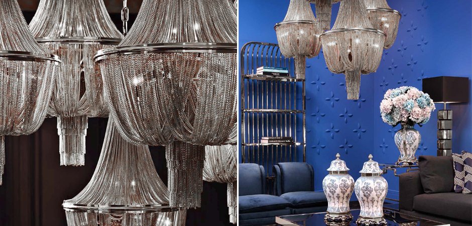 Люстра Chandelier Martinez Nickel L - Loft-Concept в Костроме