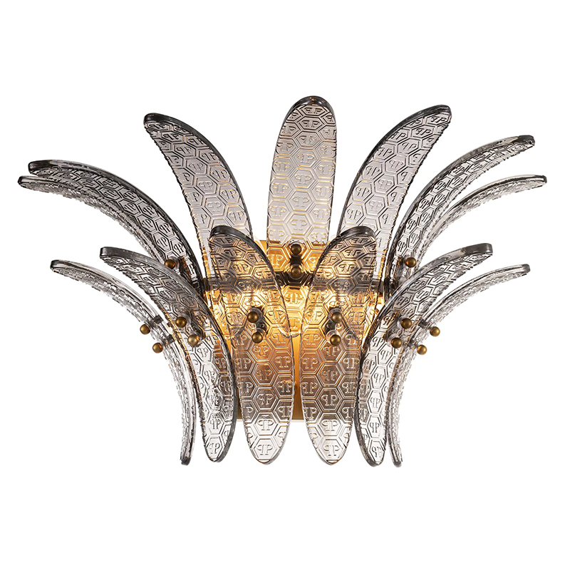 Бра Philipp Plein Wall Lamp Bel Air Серый Бра Philipp Plein Wall Lamp Bel Air Серый в Костроме | Loft Concept