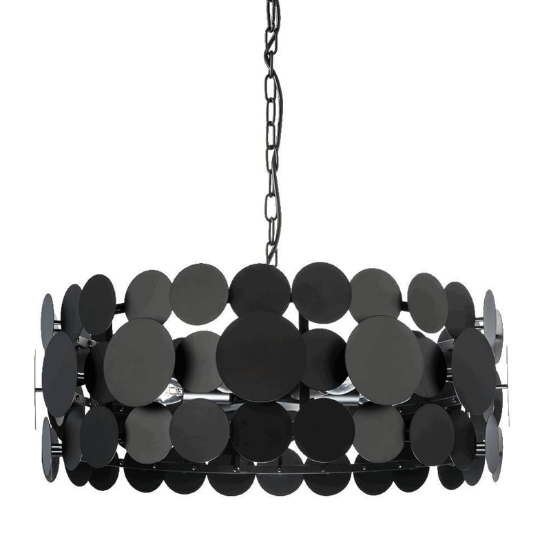Люстра Black Matte Disk D60 Черный матовый Люстра Black Matte Disk D60 Черный матовый в Костроме | Loft Concept