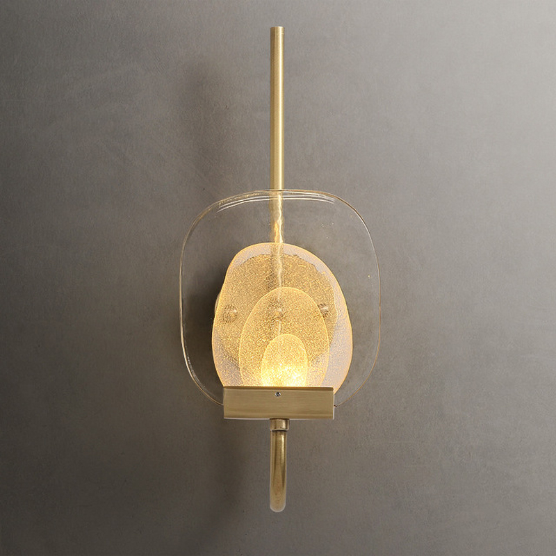 Бра Gold Radiance sconce Латунь Прозрачный Бра Gold Radiance sconce Латунь Прозрачный в Костроме | Loft Concept