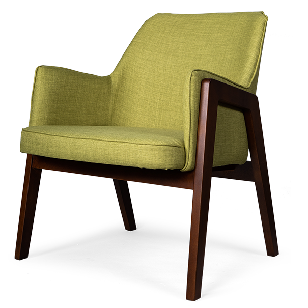 Кресло Gregory light green Салатовый Коричневый Кресло Gregory light green Салатовый Коричневый в Костроме | Loft Concept