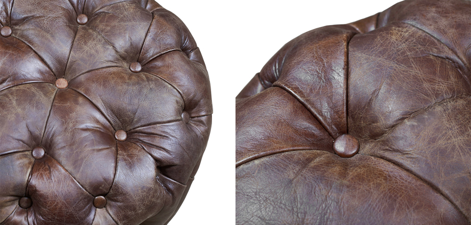 Пуф Loft Leather Buttons Пуф Loft Leather Buttons - Loft-Concept в Костроме
