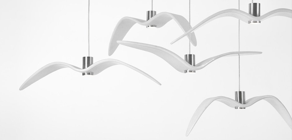 Подвесной светильник Brokis Night Birds white Подвесной светильник Brokis Night Birds white - Loft-Concept в Костроме