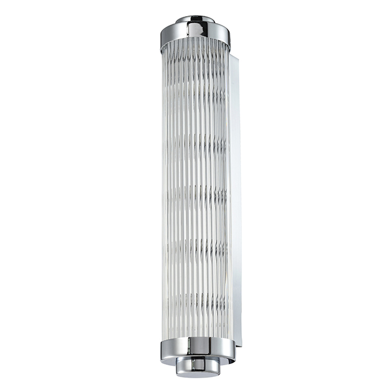 Бра Buck Glass TUBE Wall Lamp Nickel Никель Прозрачный (Transparent) Бра Buck Glass TUBE Wall Lamp Nickel Никель Прозрачный (Transparent) в Костроме | Loft Concept