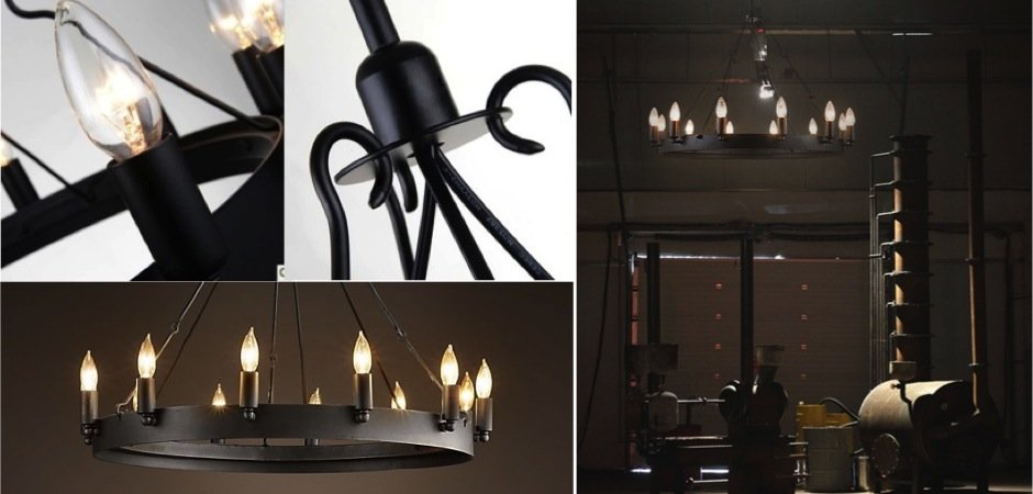 Люстра Camino Round Chandelier Люстра Camino Round Chandelier - Loft-Concept в Костроме