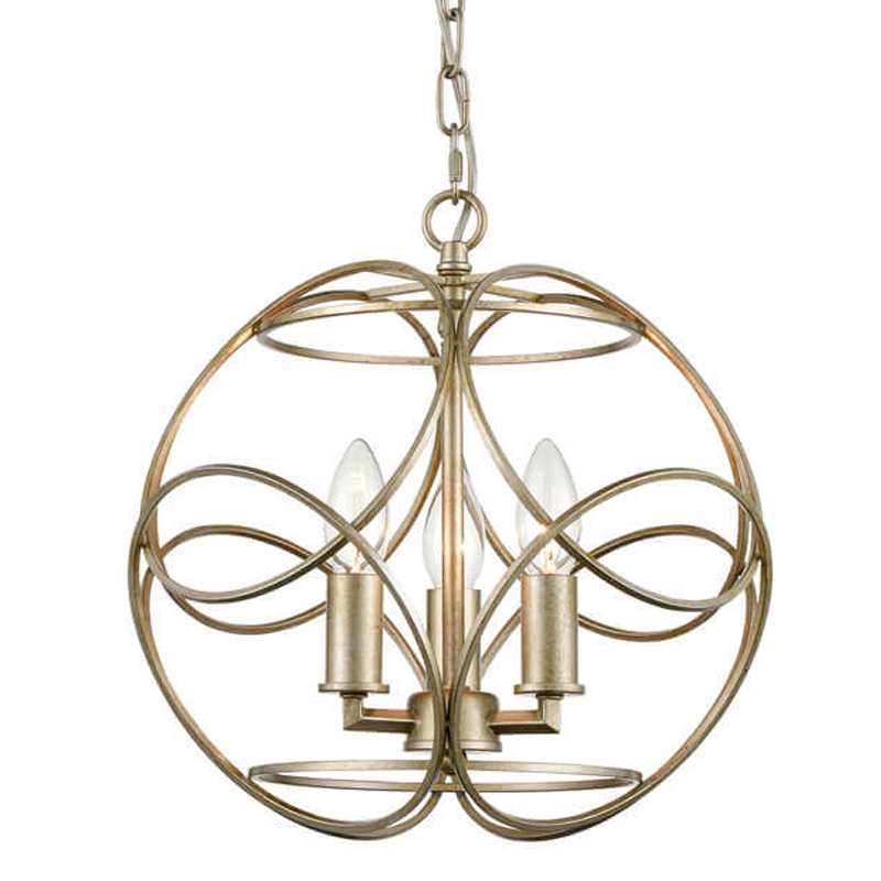 Люстра Wrought Pendant lamp Шампань Винтаж Люстра Wrought Pendant lamp Шампань Винтаж в Костроме | Loft Concept
