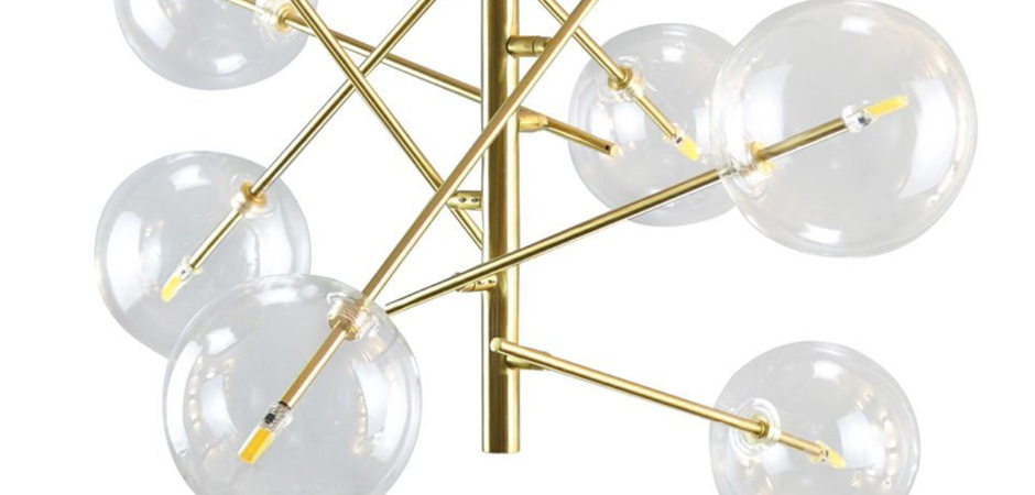 Люстра Gallotti & Radice Bolle Рanging Lamp 8 плафонов Люстра Gallotti & Radice Bolle Рanging Lamp 8 плафонов - Loft-Concept в Костроме