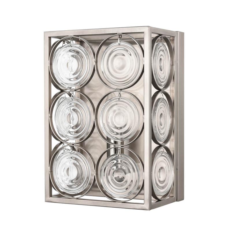 Бра Edalina Sconce nickel satin Никель Сатин Бра Edalina Sconce nickel satin Никель Сатин в Костроме | Loft Concept