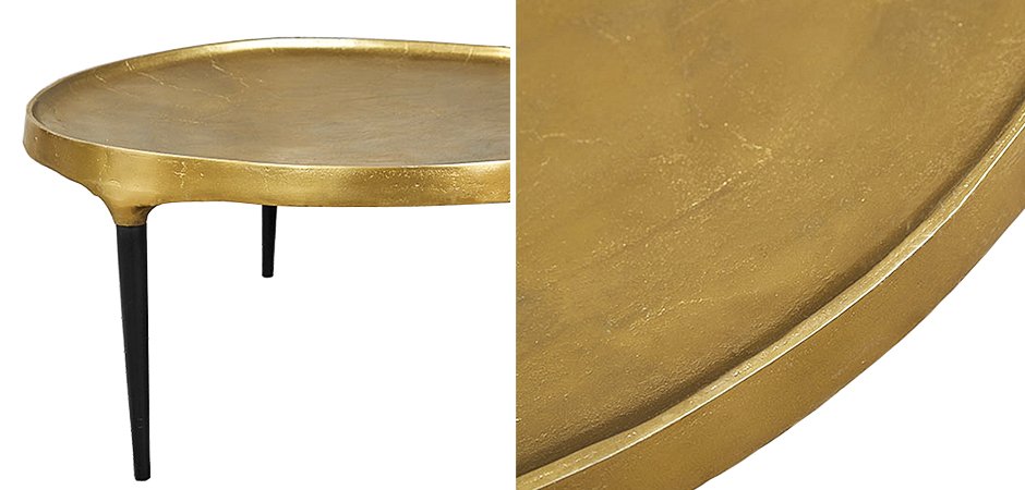 Кофейный стол Brass Stains Table Кофейный стол Brass Stains Table - Loft-Concept в Костроме