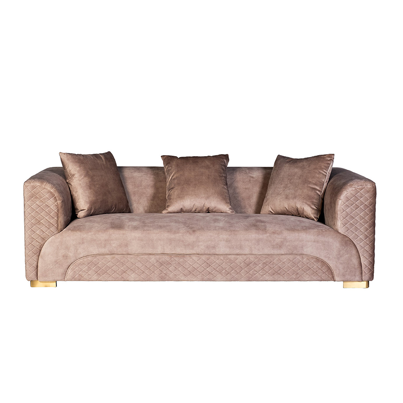 Диван Ingrid three-seater sofa Бежевый Диван Ingrid three-seater sofa Бежевый в Костроме | Loft Concept