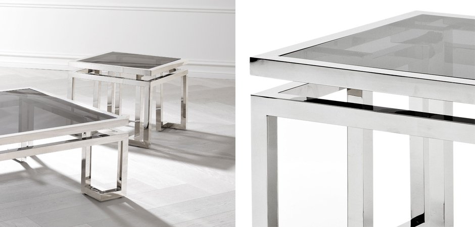 Приставной стол Eichholtz Side Table Palmer Приставной стол Eichholtz Side Table Palmer - Loft-Concept в Костроме