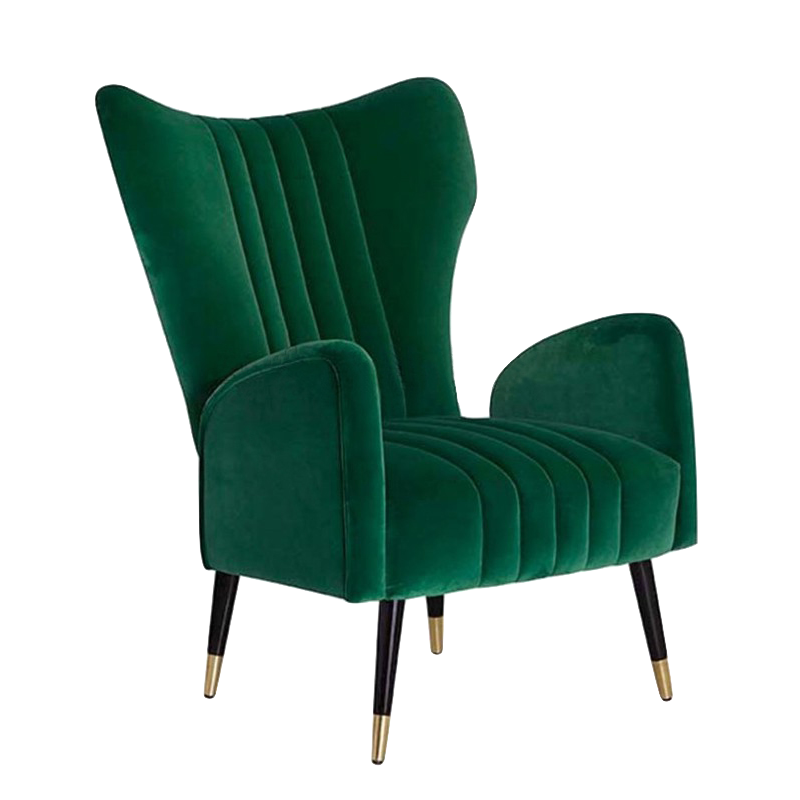 Кресло plant-collections Drummond Armchairs Blue Velvet Зеленый Кресло plant-collections Drummond Armchairs Blue Velvet Зеленый в Костроме | Loft Concept