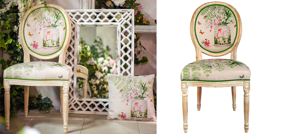 Стул Lilies and Orchids Stool Стул Lilies and Orchids Stool - Loft-Concept в Костроме