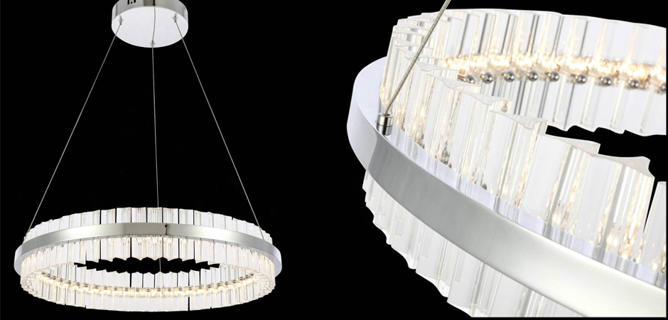 Люстра Ring Horizontal Chrome Люстра Ring Horizontal Chrome - Loft-Concept в Костроме