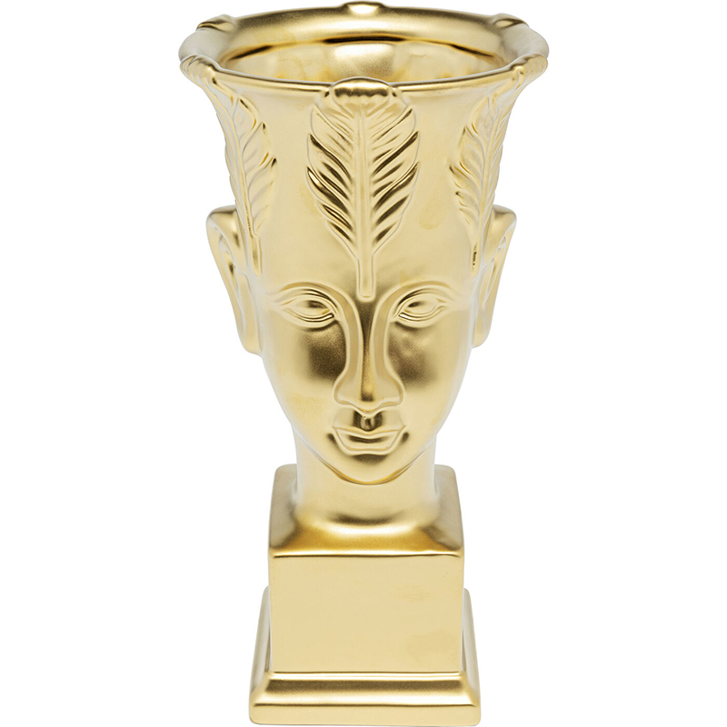 Ваза Golden Face Vase 31 Золотой Ваза Golden Face Vase 31 Золотой в Костроме | Loft Concept