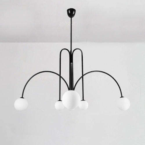 Люстра Fontana Amorosa Gran Finale Black Черный Белый Люстра Fontana Amorosa Gran Finale Black Черный Белый в Костроме | Loft Concept