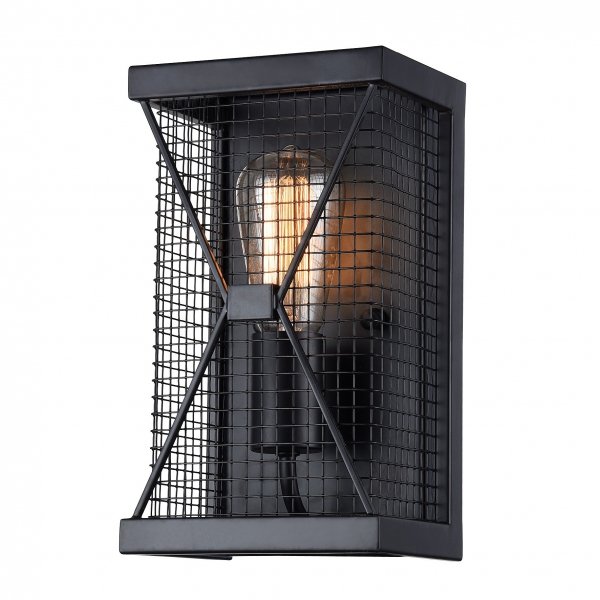 Бра Mosquitoes Caster Bra Square Черный Бра Mosquitoes Caster Bra Square Черный в Костроме | Loft Concept