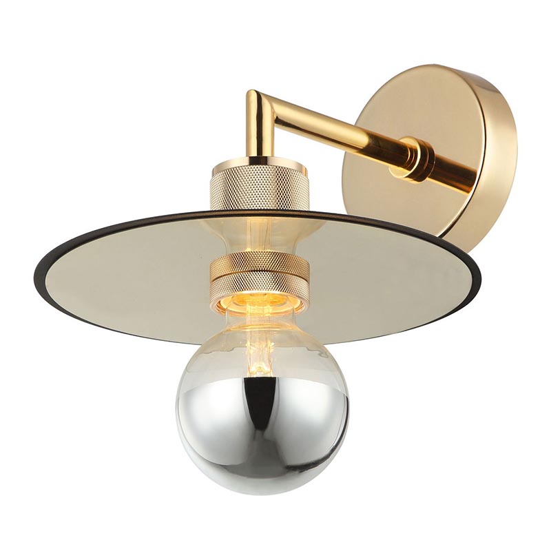 Бра Bruno Hat Gold Wall Lamp Золотой Бра Bruno Hat Gold Wall Lamp Золотой в Костроме | Loft Concept