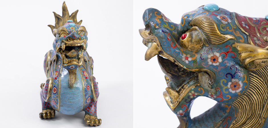 Большой Бронзовый Китайский дракон - Loft-Concept в Костроме