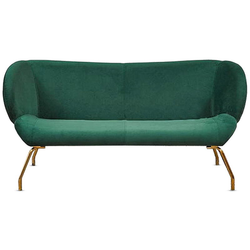 Диван Branca Sofa Изумрудный Глянцевое золото Диван Branca Sofa Изумрудный Глянцевое золото в Костроме | Loft Concept