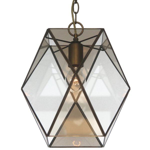Подвесной светильник Rombius Pendant I brandy glass Темная бронза винтаж Подвесной светильник Rombius Pendant I brandy glass Темная бронза винтаж в Костроме | Loft Concept