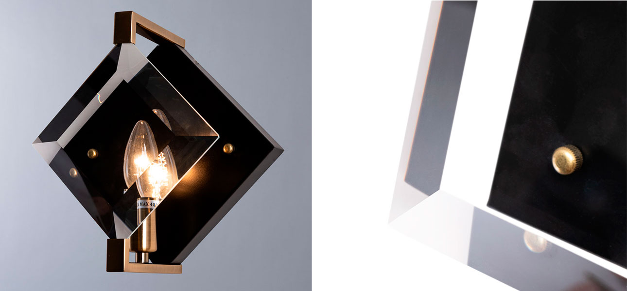 Бра ромб Amedeo  - фото