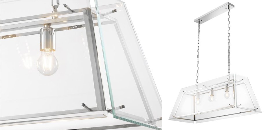 Люстра Chandelier Azure L Nickel - Loft-Concept в Костроме