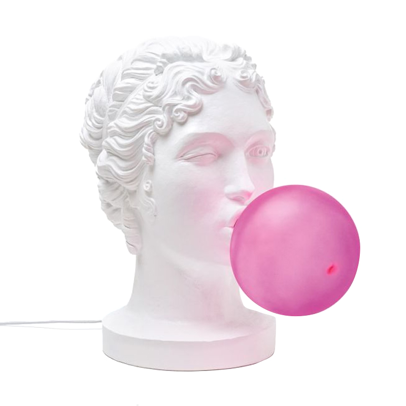 Настольная лампа Seletti Grace Белый Розовый Настольная лампа Seletti Grace Белый Розовый в Костроме | Loft Concept