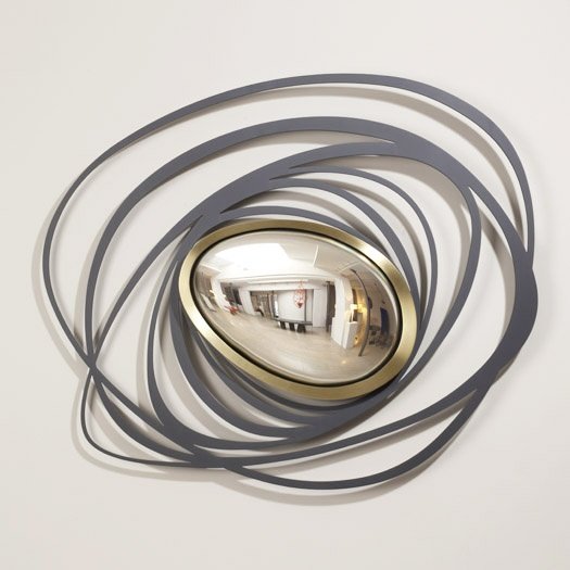 Зеркало Herve Van der Straeten Miroir Nebuleuse Золотой Черный Зеркало Herve Van der Straeten Miroir Nebuleuse Золотой Черный в Костроме | Loft Concept