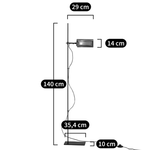 Торшер с плафоном из перфорированного металла Elledge Floor Lamp Торшер с плафоном из перфорированного металла Elledge Floor Lamp в Костроме