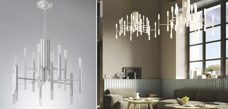 Люстра ALMA LIGHT BARCELONA White Люстра ALMA LIGHT BARCELONA White - Loft-Concept в Костроме