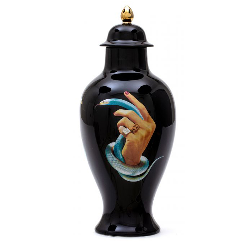 Ваза Seletti Vase Hands with Snakes Мульти Ваза Seletti Vase Hands with Snakes Мульти в Костроме | Loft Concept
