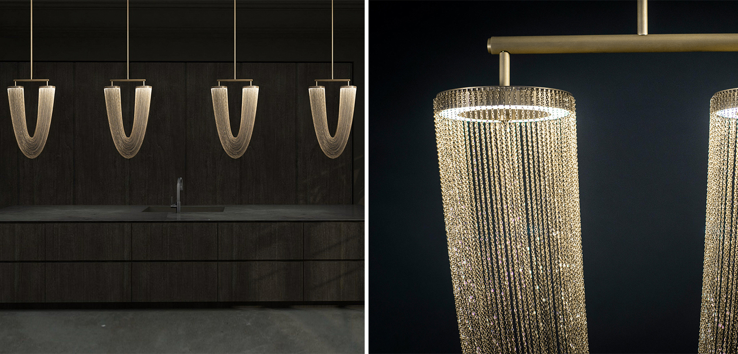 Люстра Otero Gold Larose Guyon - фото №1