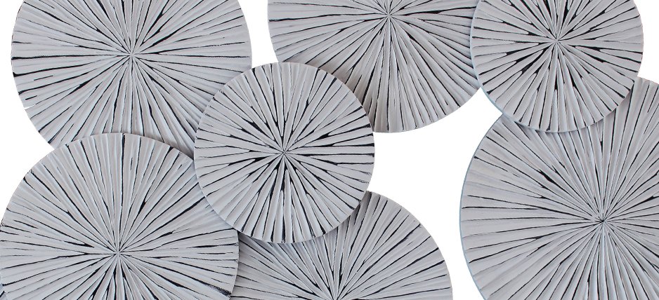 Арт-объект Apollo Gray Wall Plaque Disc Арт-объект Apollo Gray Wall Plaque Disc - Loft-Concept в Костроме