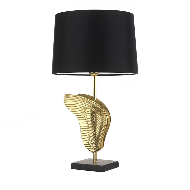 Настольная лампа Hermes Wings Table lamp Латунь Черный Настольная лампа Hermes Wings Table lamp Латунь Черный в Костроме | Loft Concept