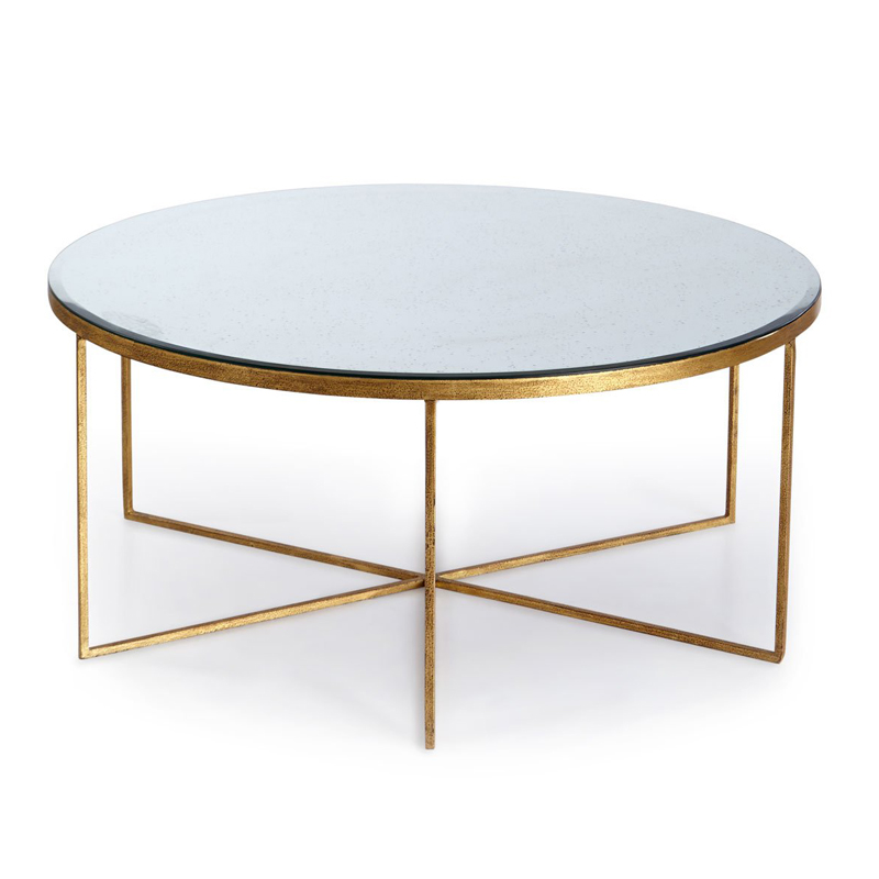 Кофейный стол Rhoda Coffee Table Золотой Кофейный стол Rhoda Coffee Table Золотой в Костроме | Loft Concept