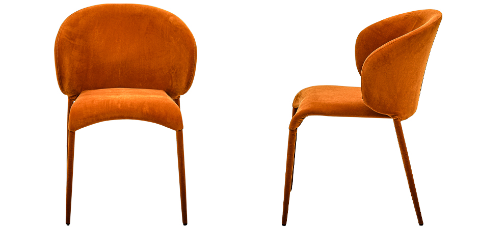 Стул Caroline Stool Orange Стул Caroline Stool Orange - Loft-Concept в Костроме