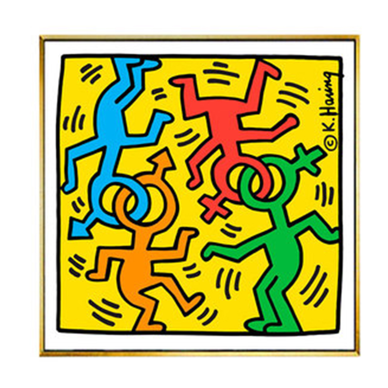 Постер Keith Haring 18 Мульти Постер Keith Haring 18 Мульти в Костроме | Loft Concept
